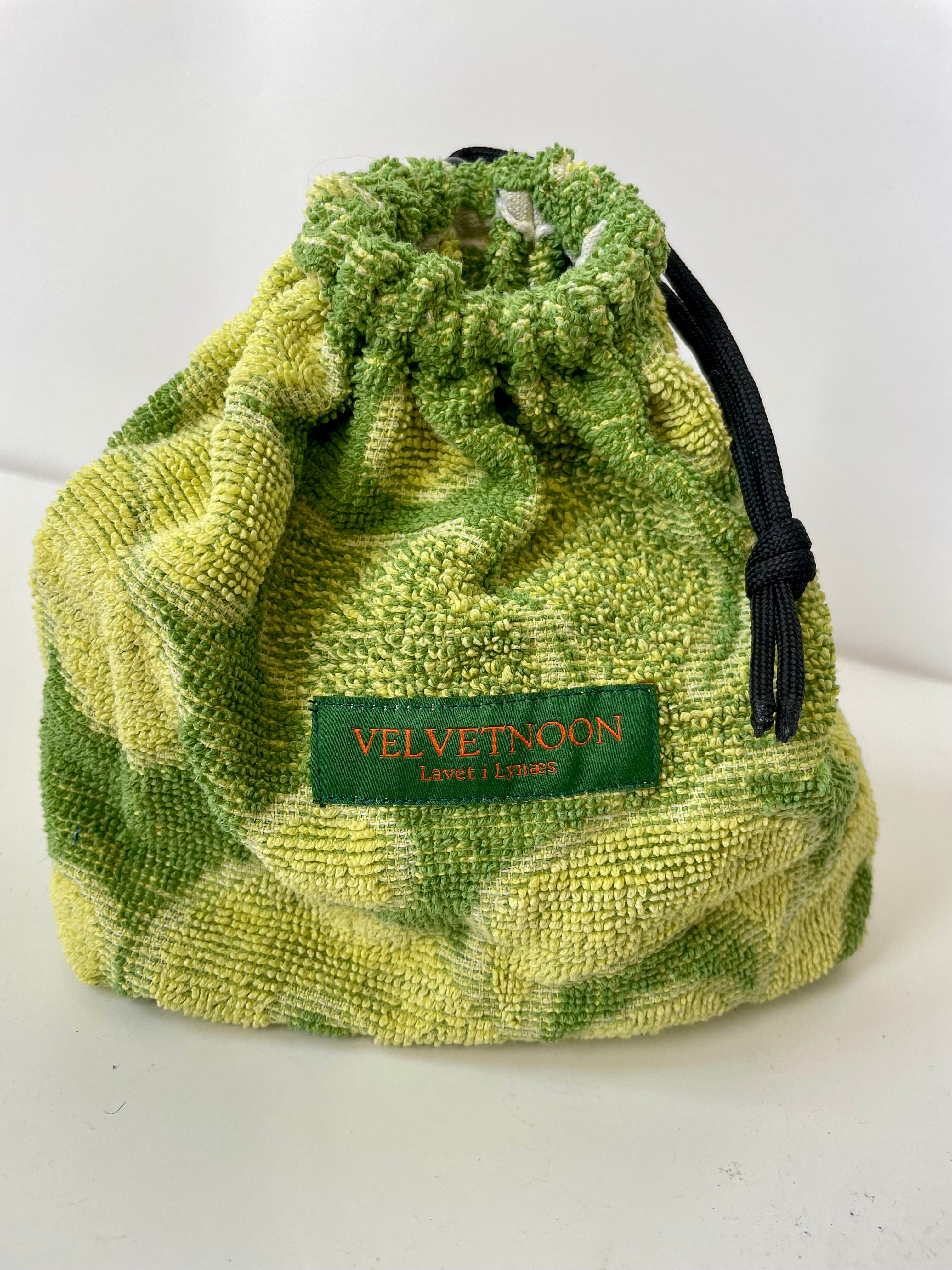 Stringbag Mini Grøn Frotté