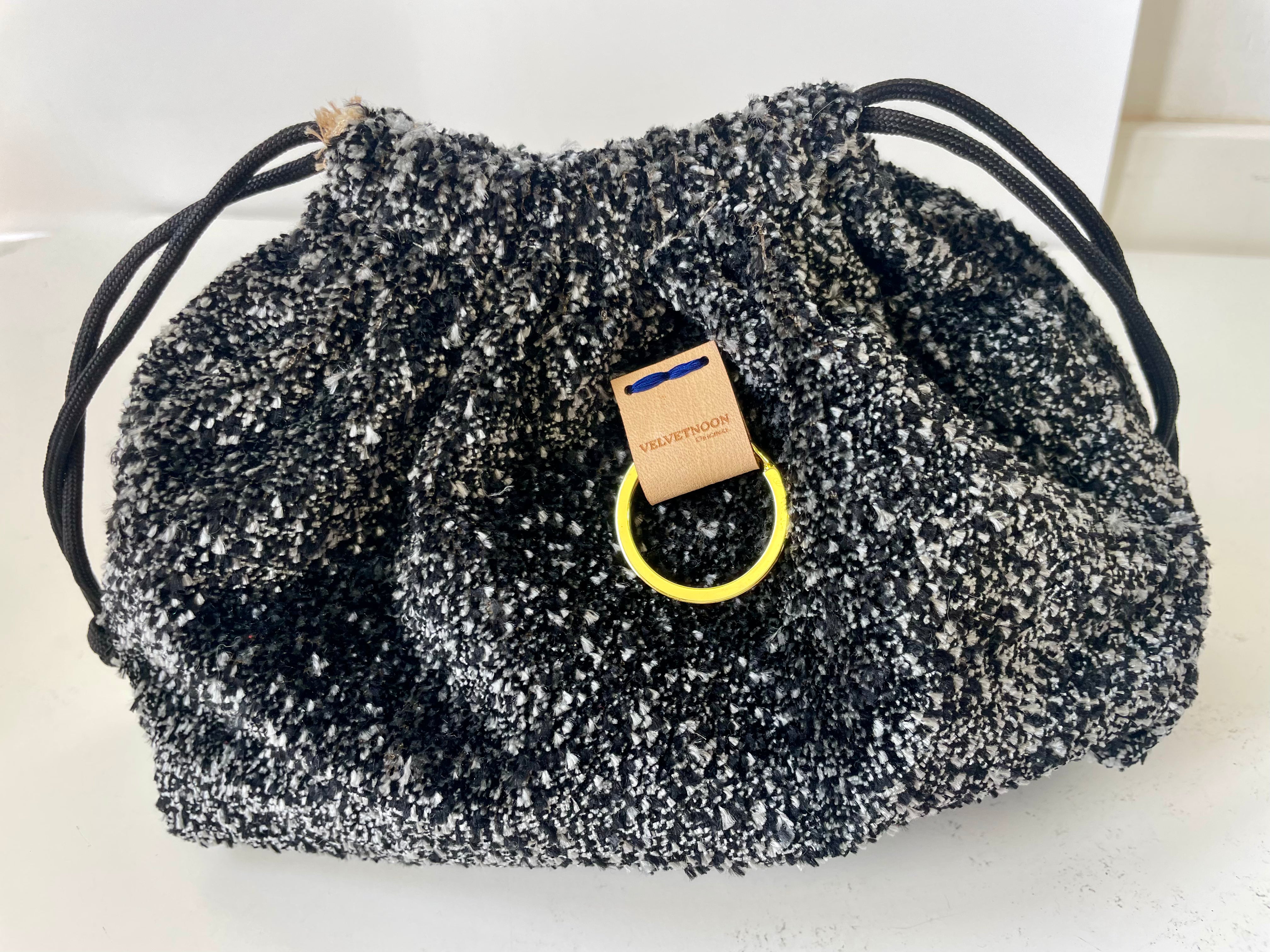 Salt & Pepper Velour Mini