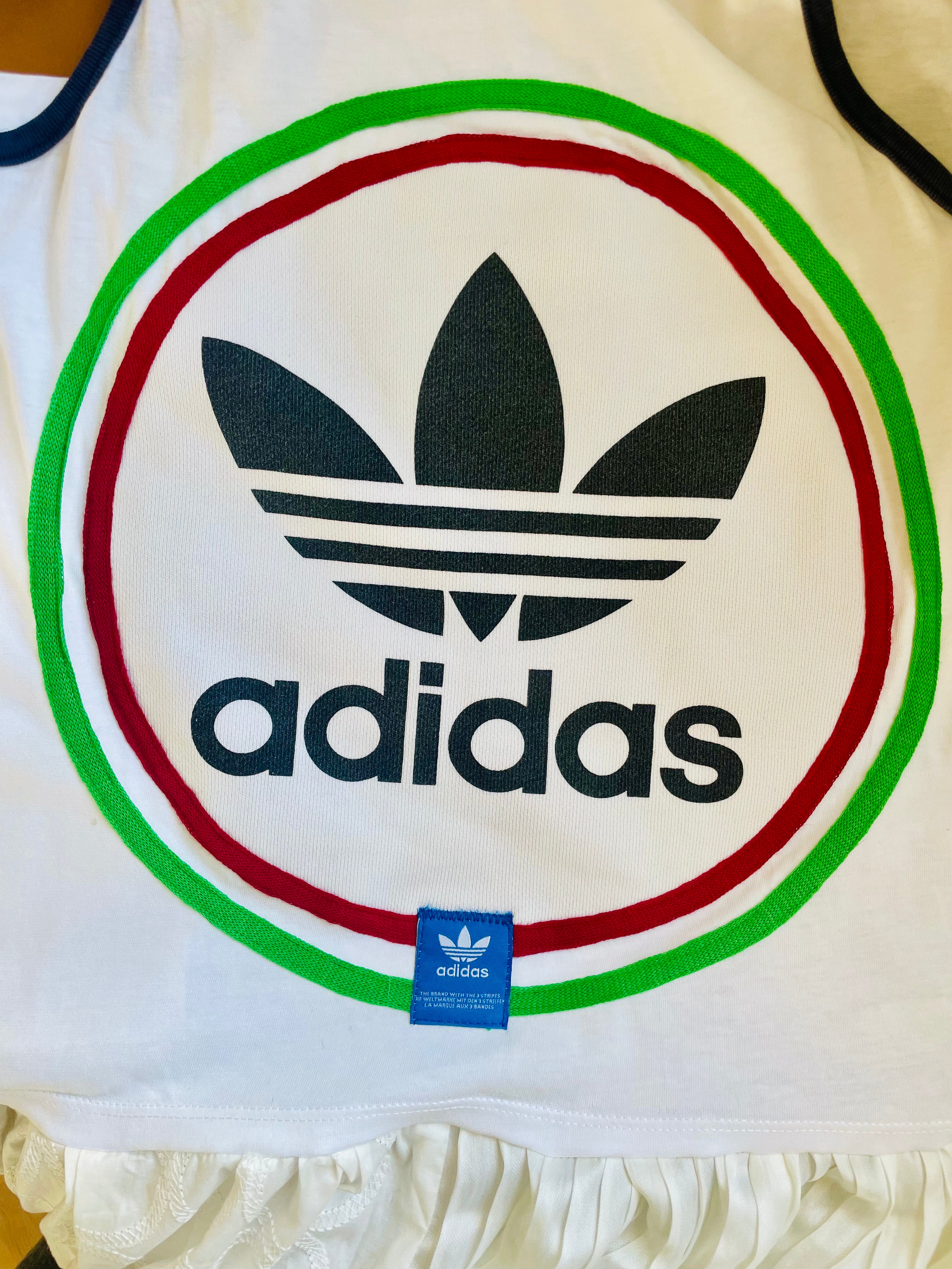 Velvetnoon Upcycled Adidas Dress - One of a Kind