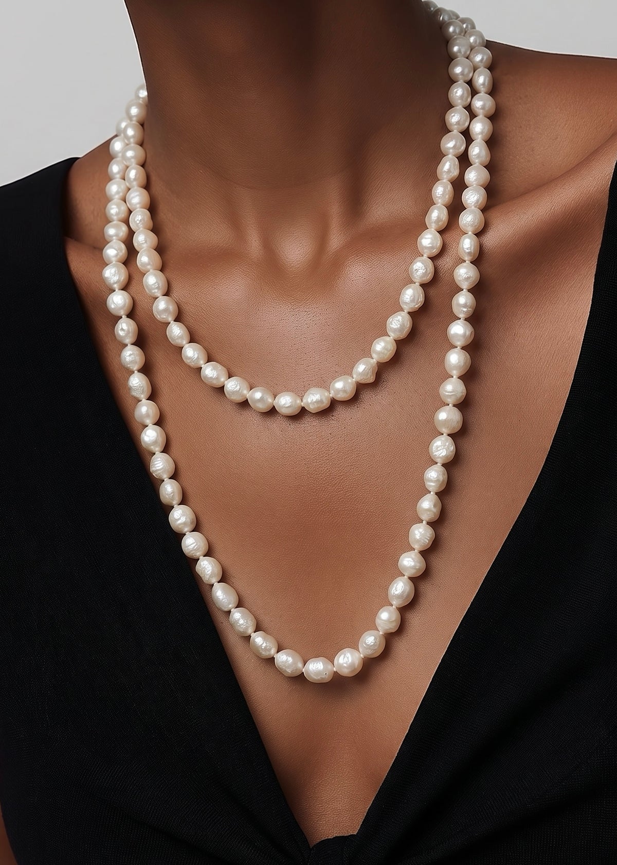 Velvetnoon - Pearl - Multi Way Necklace