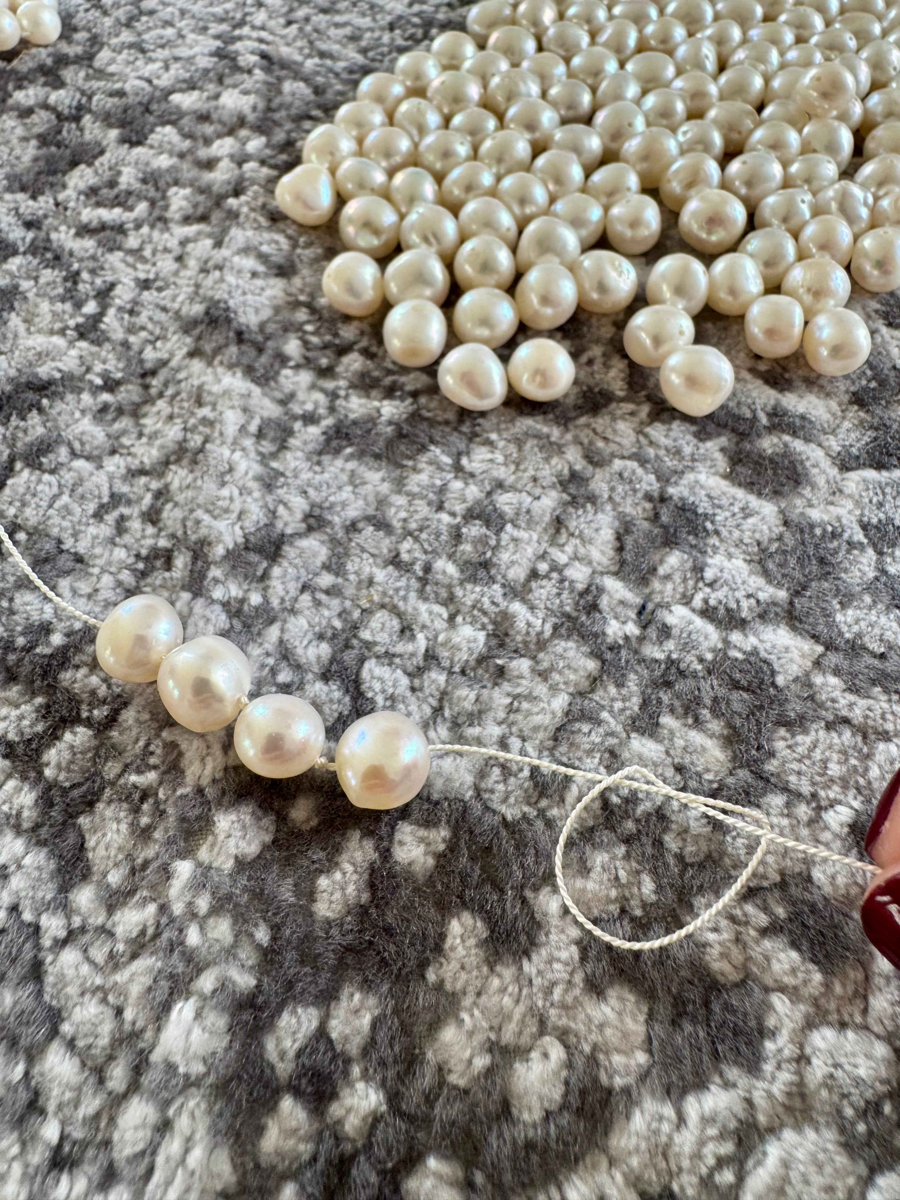 Velvetnoon - Pearl - Multi Way Necklace