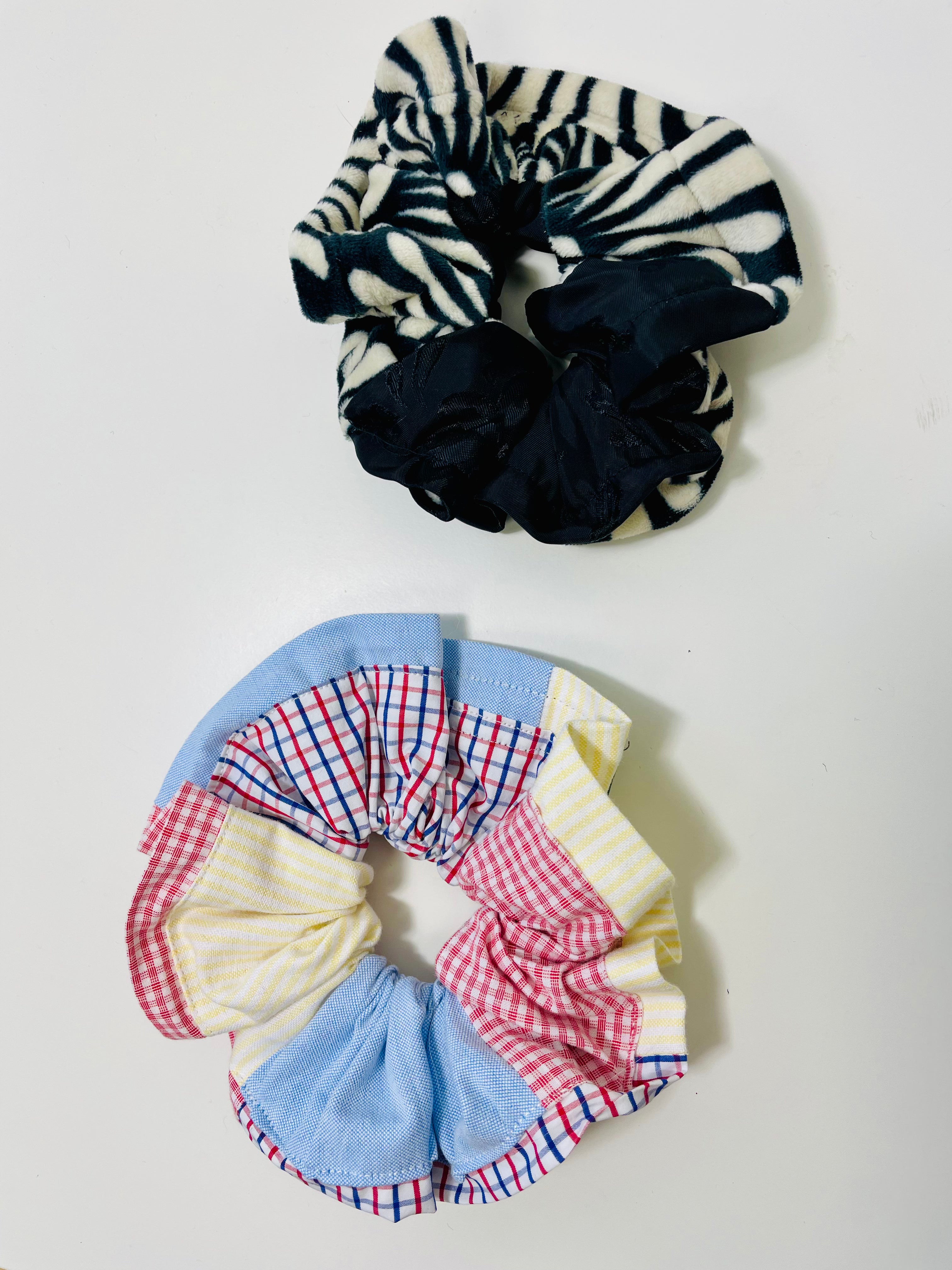 Jumbo Scrunchies 2 styk Nr. 7