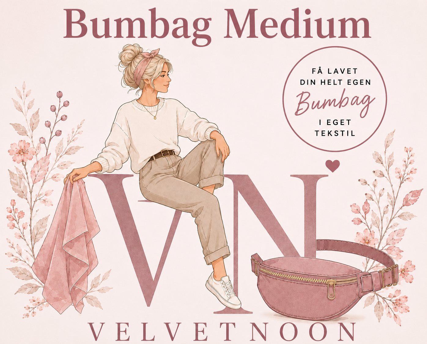 Personlig Bumbag Medium