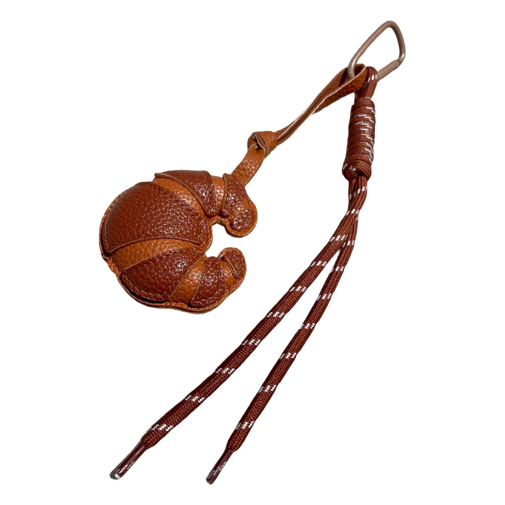 Nøglering - Bag Charm - Croissant