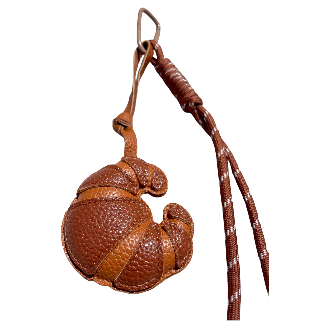 Nøglering - Bag Charm - Croissant