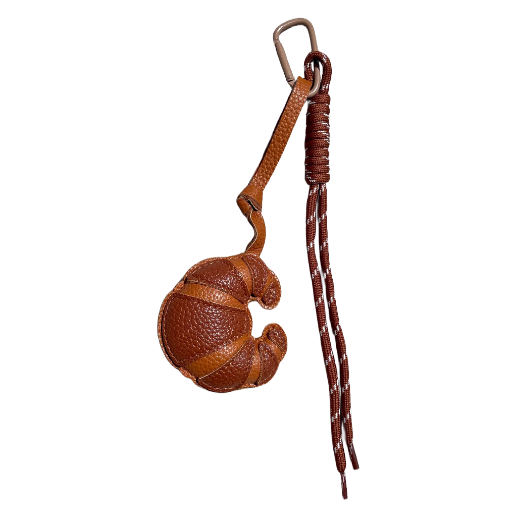 Nøglering - Bag Charm - Croissant