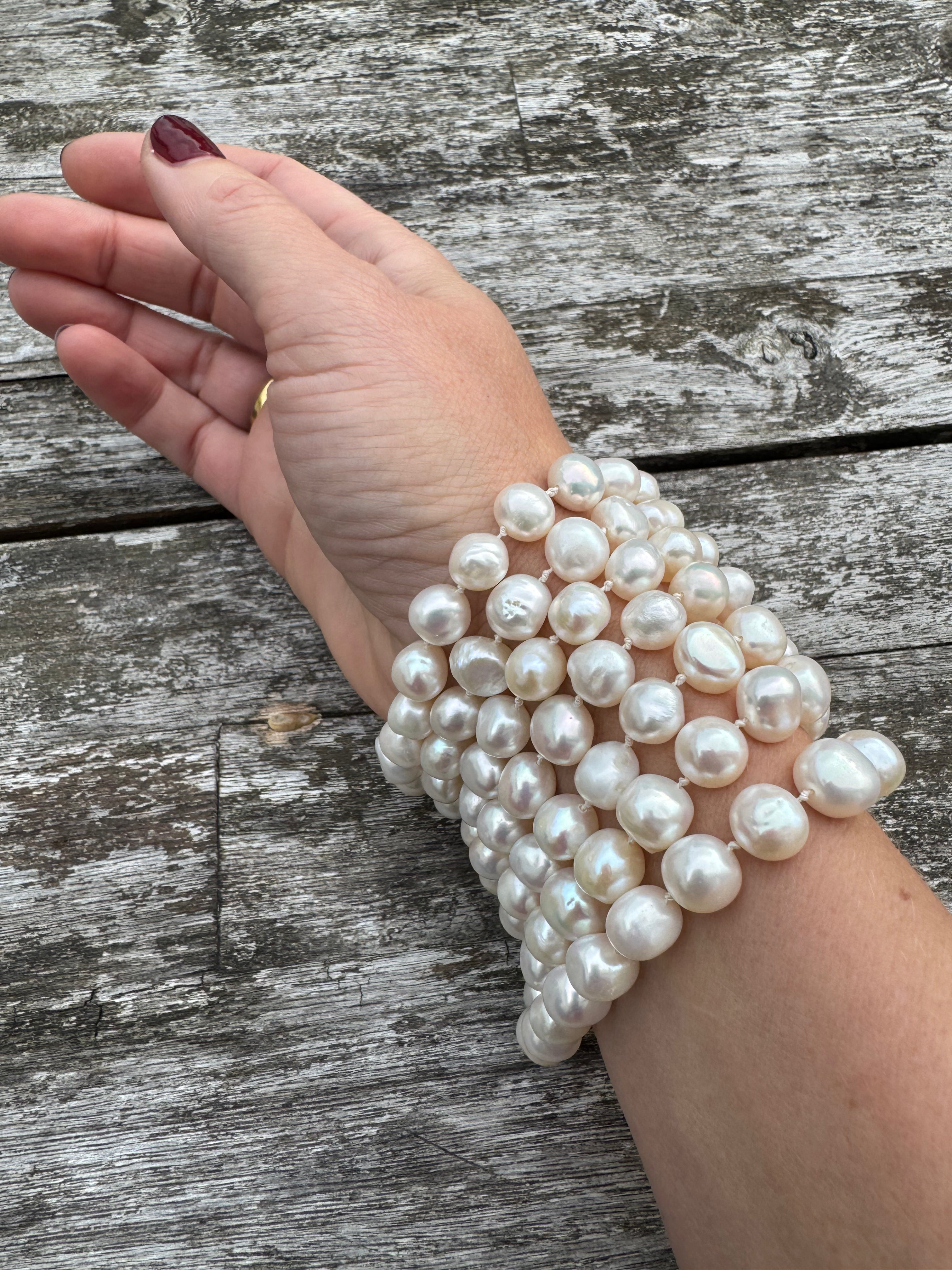 Velvetnoon - Pearl - Multi Way Necklace